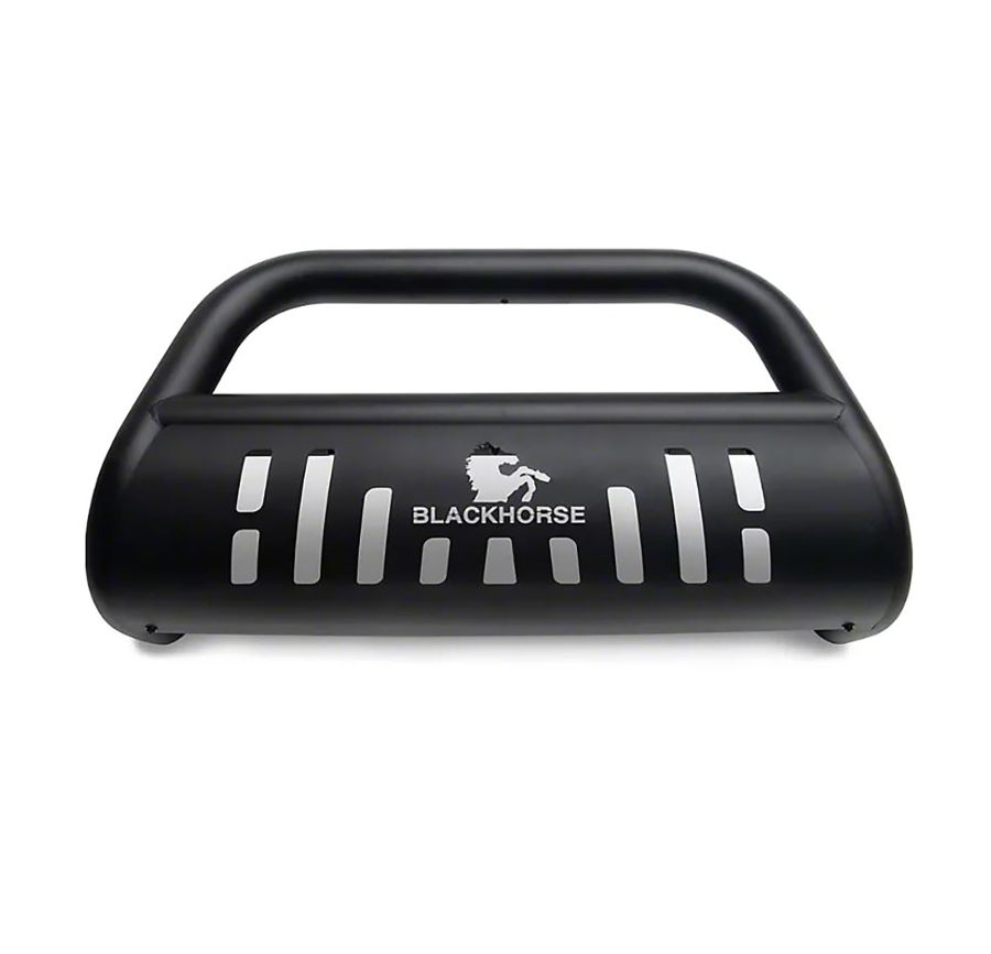 BLACK HORSE CBB-DOE1011SP Bull Bar Skid Plate Black Compatible with 2019-2024 Ram 1500 Classic|2009-2018 Dodge Ram 1500 (will interfere w/sensors, if equipped) (Excl.Rebel & Warlock Trims)