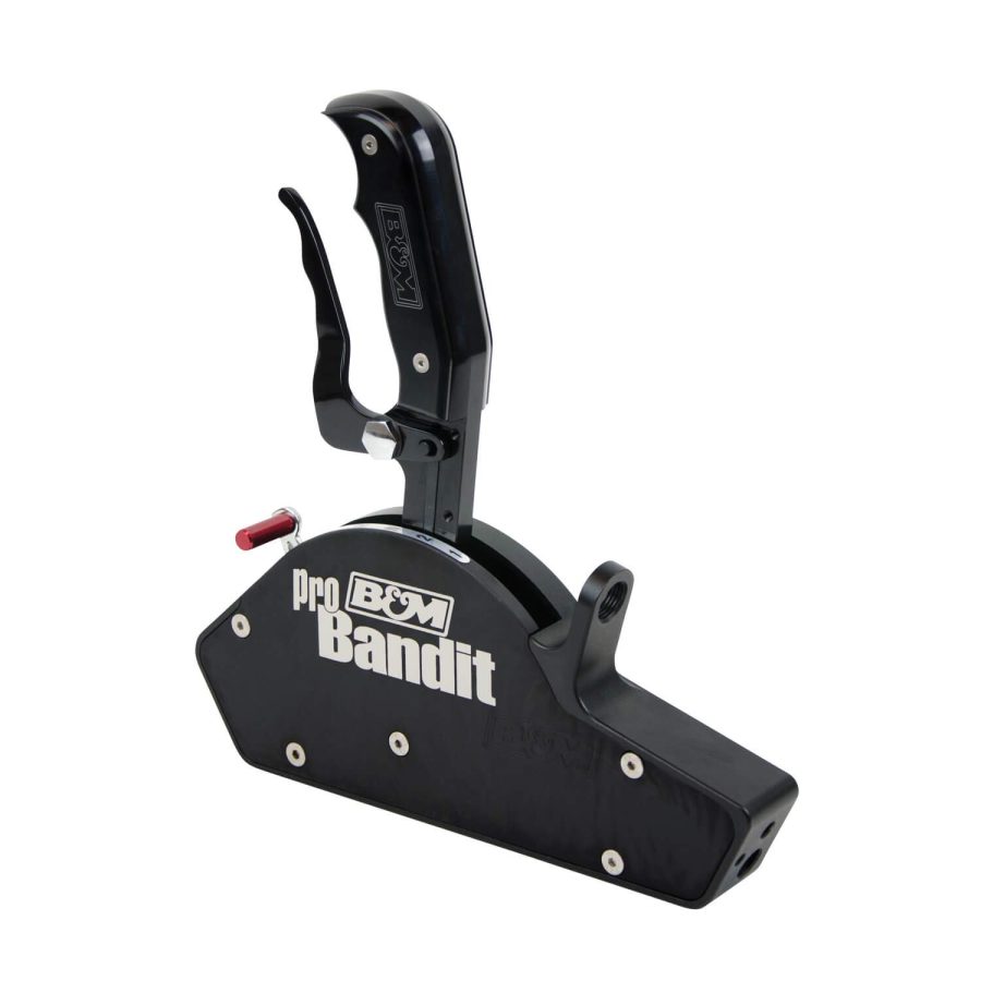 B&M 81113 Pro Bandit Shifter with Stealth Magnum Grip and Accessories, Black