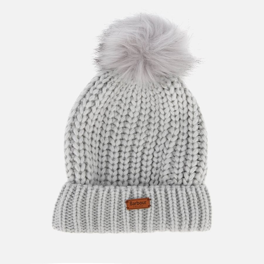 Barbour Women's Saltburn Beanie - Ice White