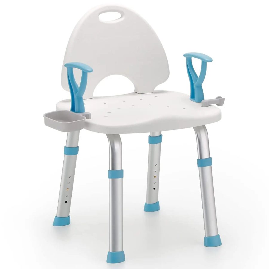 Bariatric - 450LBS Capacity Shower Chair with Back and Arms