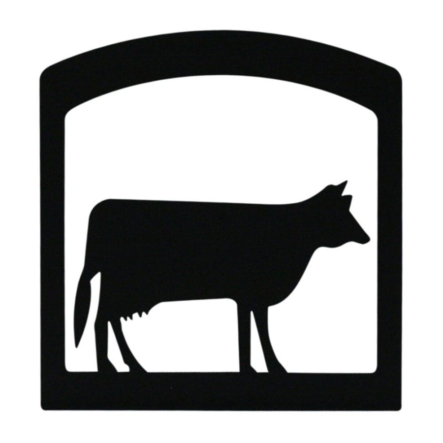 Barn Yard Animals -Cow -Rooster- or Horse Powder-coated Black Metal Napkin Hold