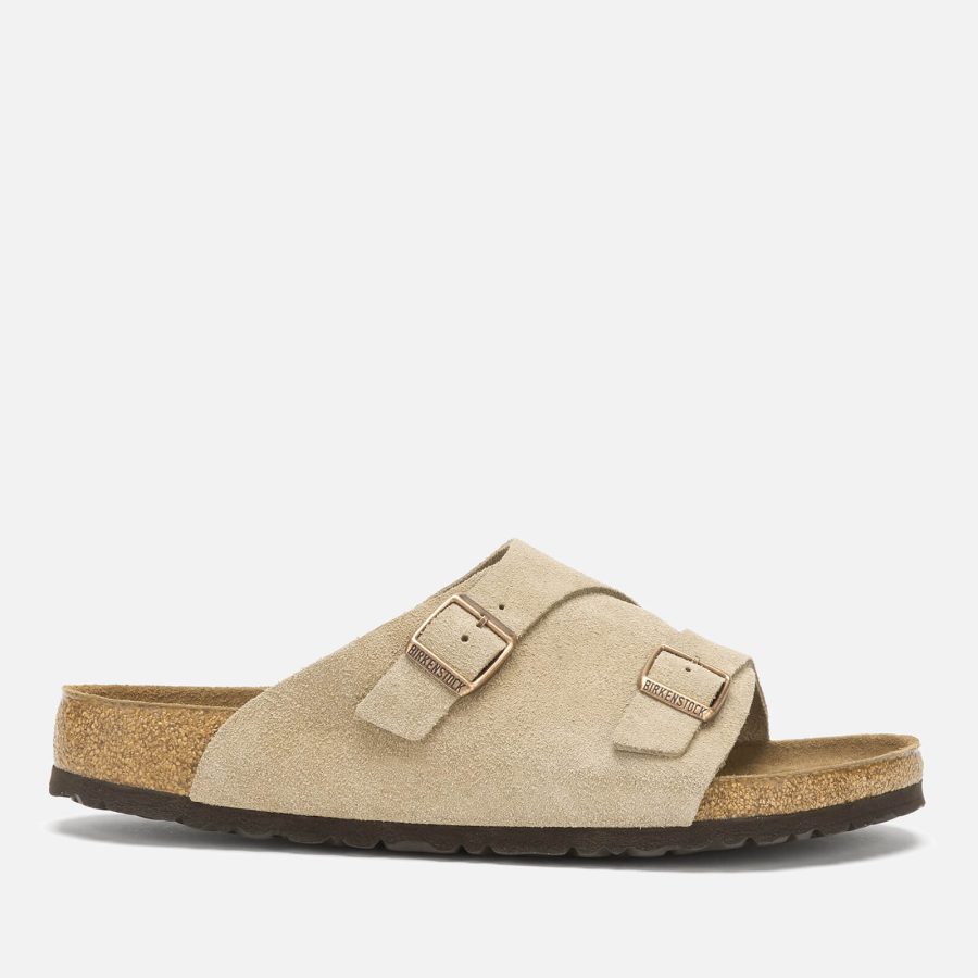 Birkenstock Men's Zurich Sfb Suede Slide Sandals - EU 41/UK 7.5