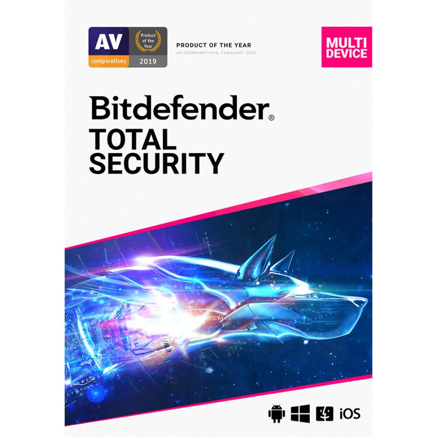 BitDefender Total Security Key (Digital Download) - 1 Year: 1 Device