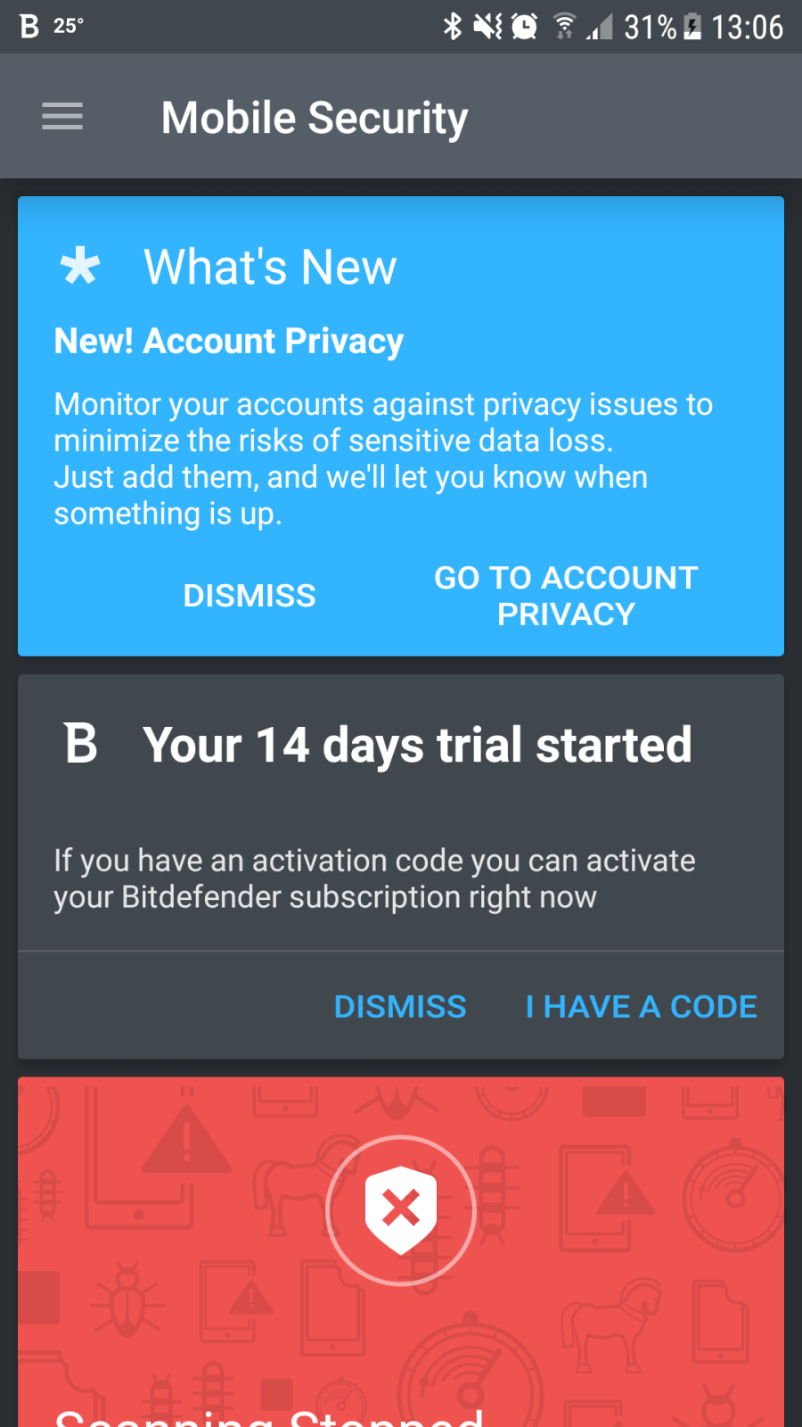 Bitdefender Mobile Security for Android Key (1 Year / 1 Device)