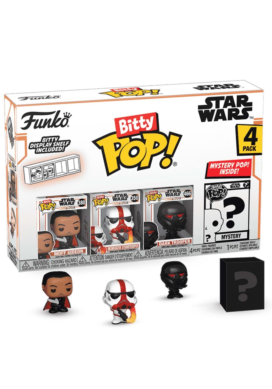 Bitty POP! Star Wars: Mandalorian - Moff Gideon 4 Pack