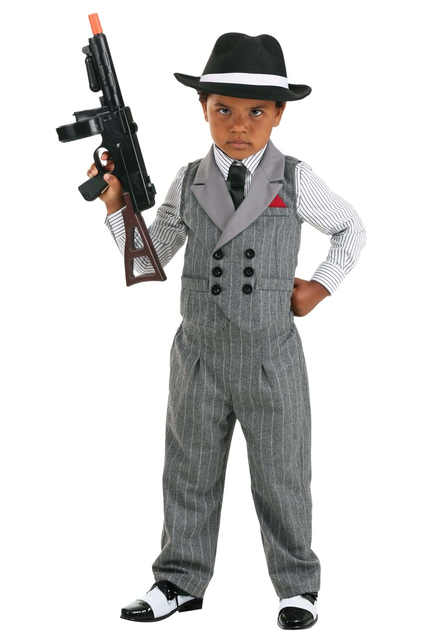 Boy's Ruthless Gangster Costume for Toddlers