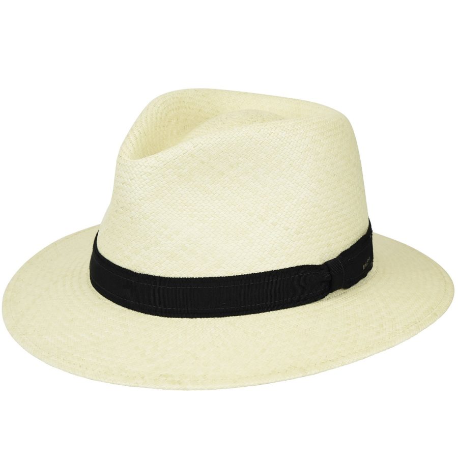 Brooks Panama Fedora - Natural/XXL