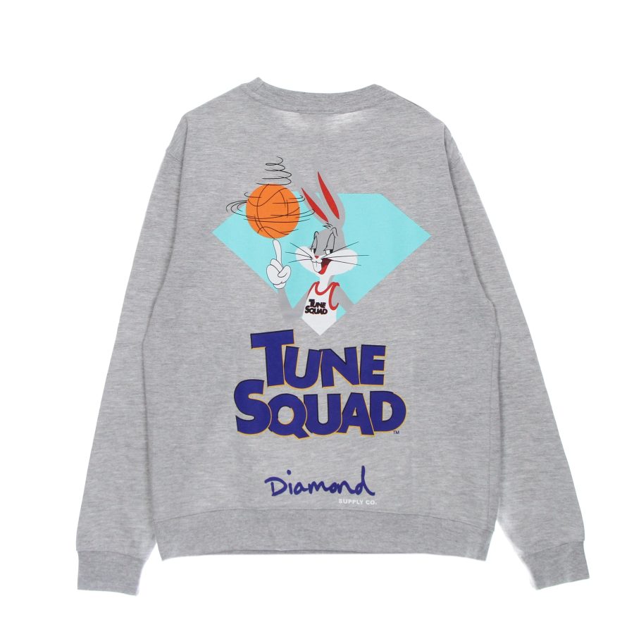 Bugs Bunny Crew X Space Jam 2 Men's Crewneck Sweatshirt Heather Grey