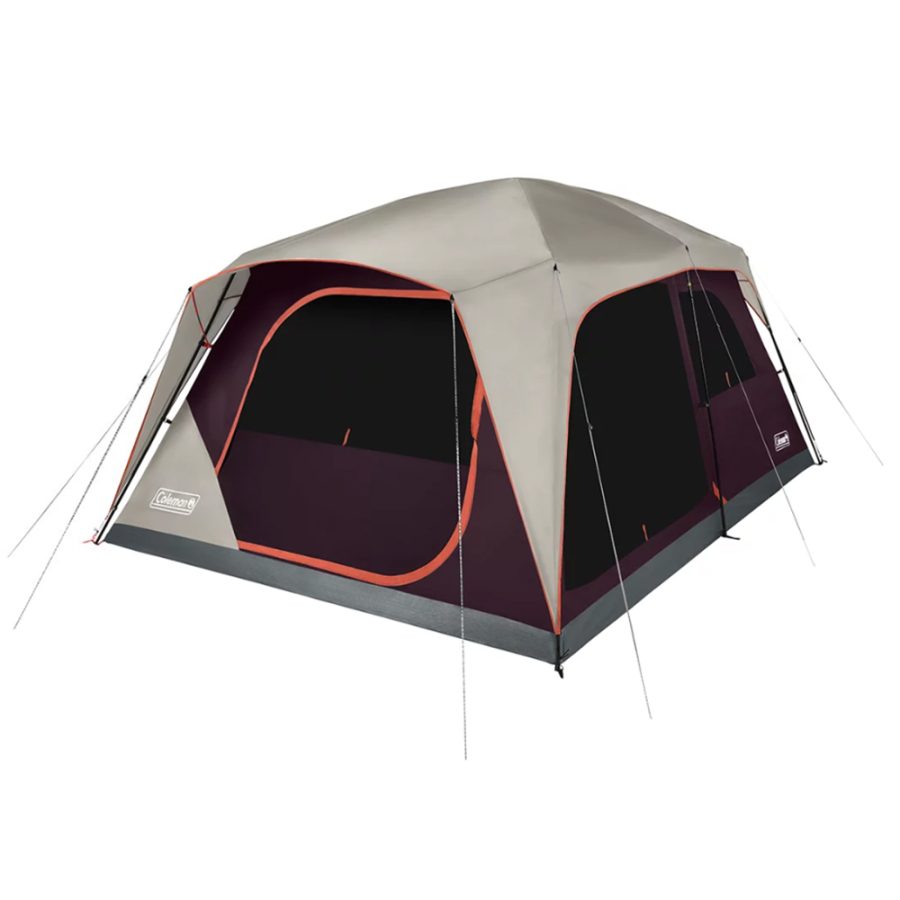 COLEMAN 2000037534 SKYLODGE12-PERSON CAMPING TENT - BLACKBERRY