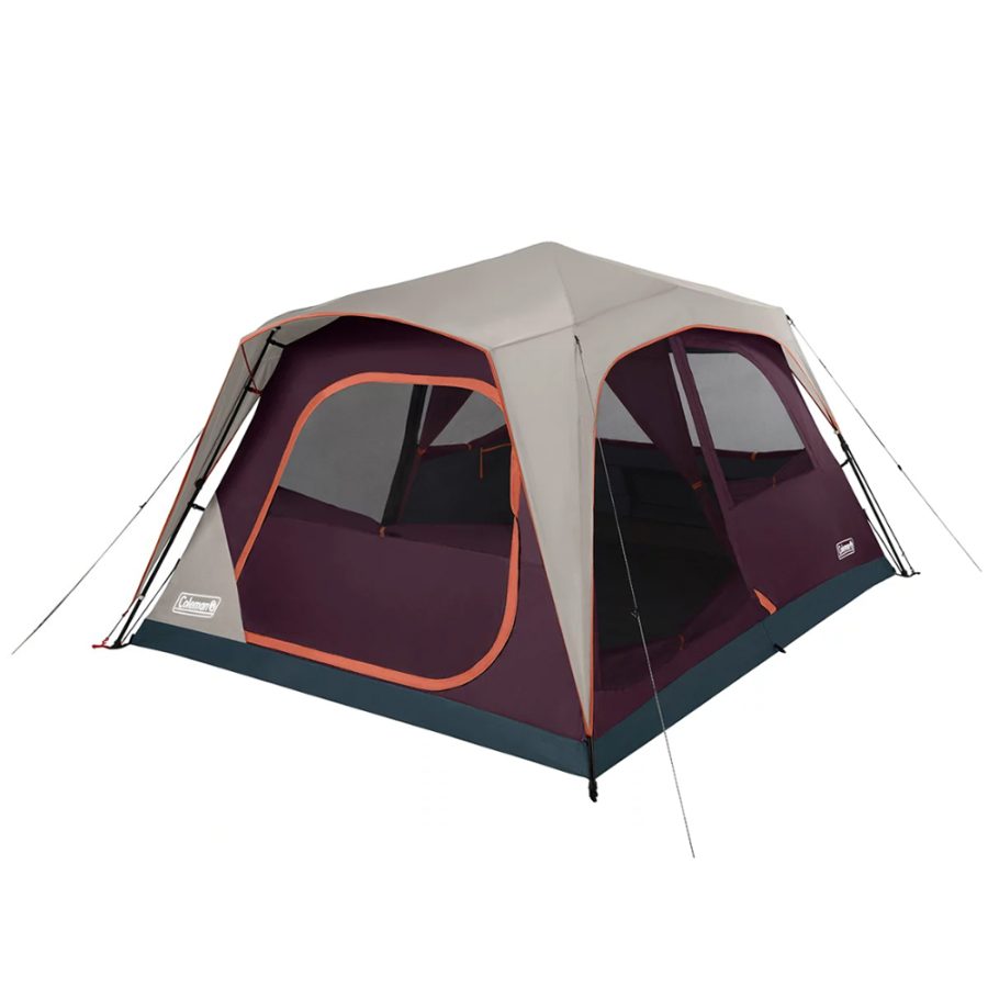 COLEMAN 2000038276 SKYLODGE8-PERSON INSTANT CAMPING TENT - BLACKBERRY