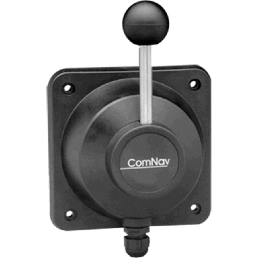 COMNAV 20310002 Jog Switch With One Set Of Switches (Standard Unit), Permanently Mounted, Watertight, Electrical Switch Specifically Designed For Marine Service. The Spring-Centred Lever Can Work In Conjunction With Any Autopilot System.