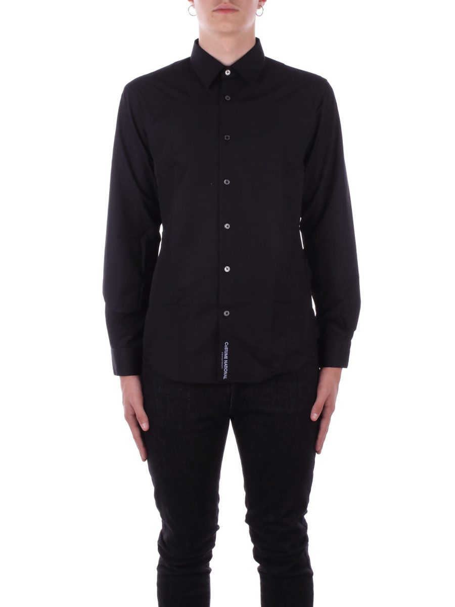 COSTUME NATIONAL Shirts Black