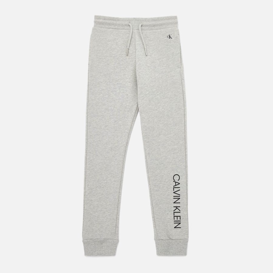 Calvin Klein Boys' Logo-Detailed Cotton Jogger Bottoms - 8-9 Years