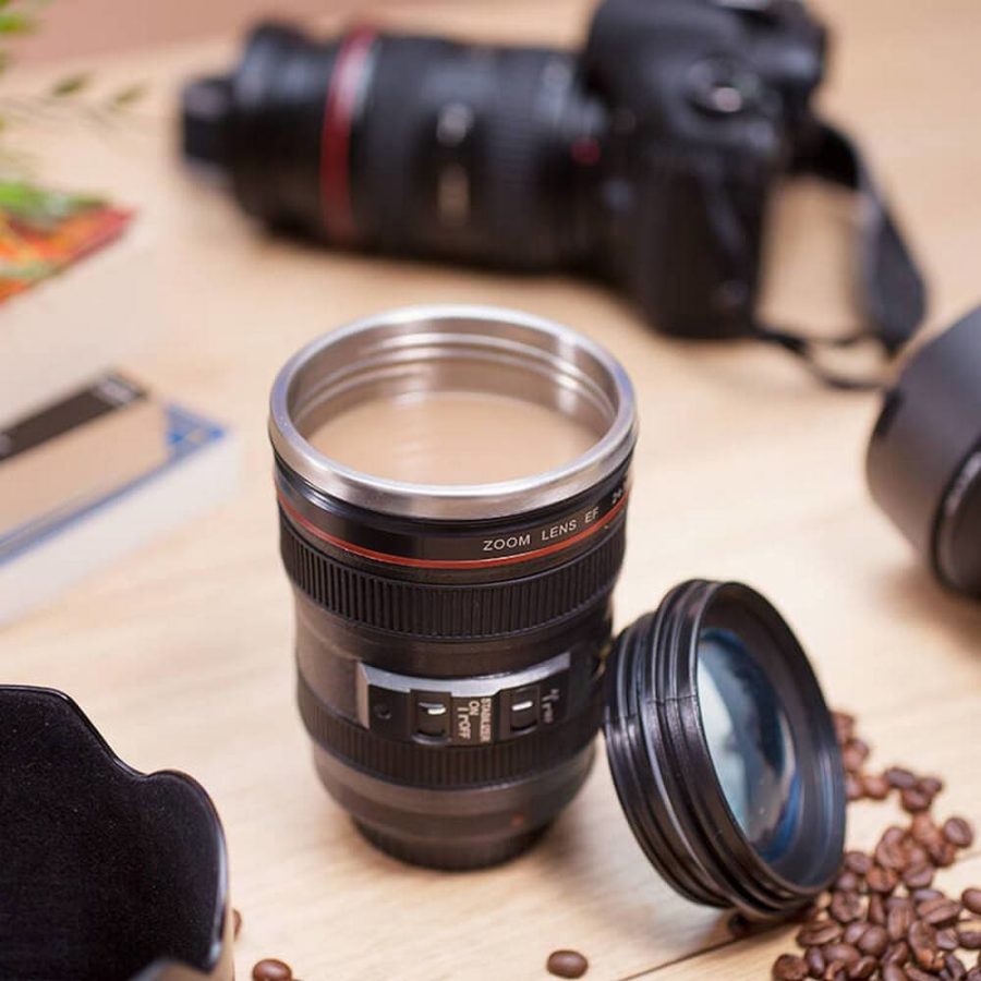 Camera Lens Coffee Mug