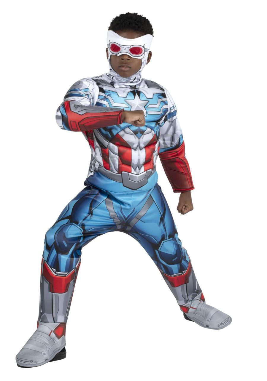 Captain America Falcon Kid's Costume