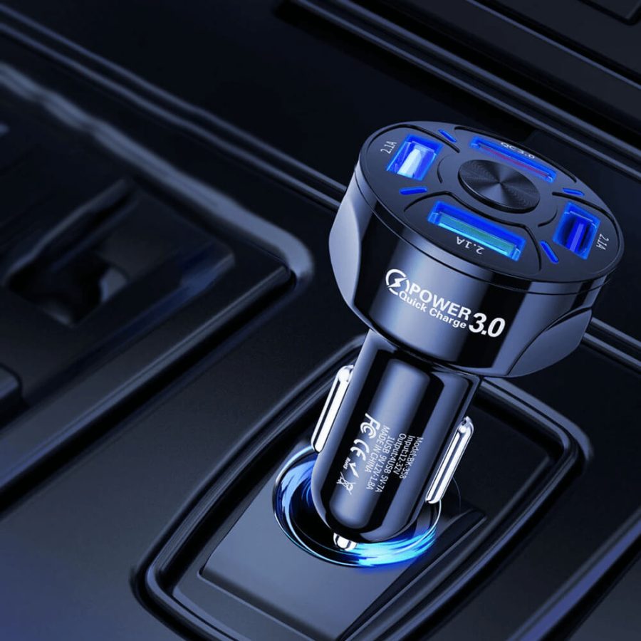 Car Charger 4 Port