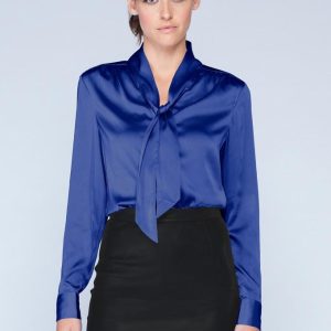 Carina Neck Tie Blouse