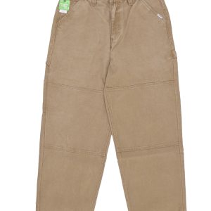 Carpenter Canvas Pant Khaki Men's Long Trousers