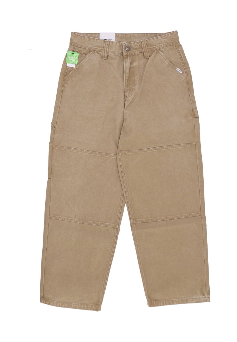 Carpenter Canvas Pant Khaki Men's Long Trousers