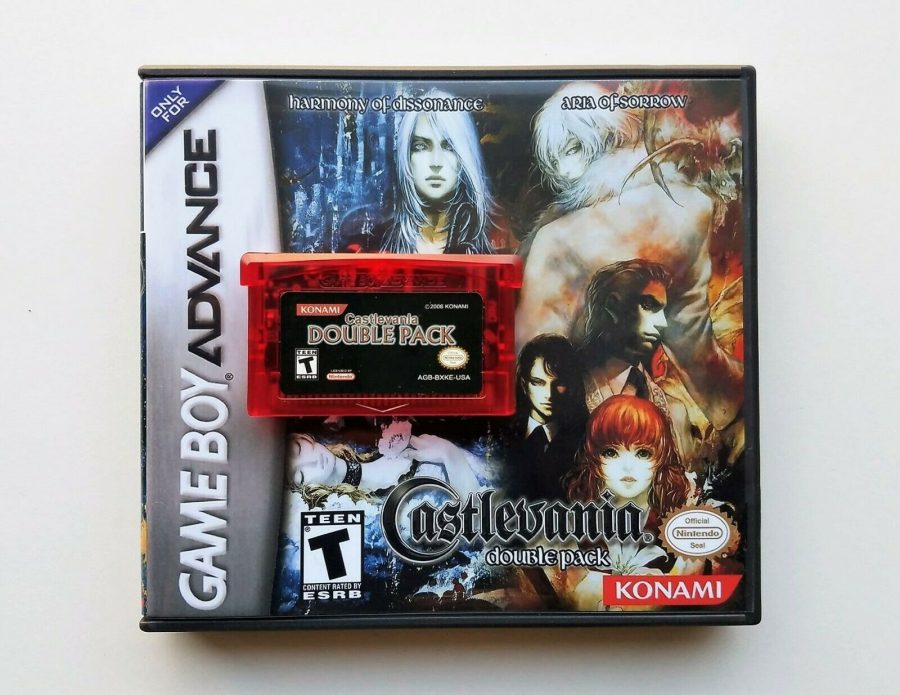 Castlevania Double Pack - (Aria of Sorrow / Harmony Dissonance) Gameboy Advance