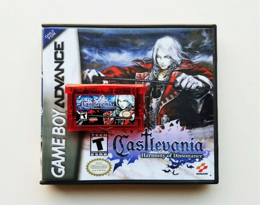 Castlevania Harmony Dissonance Gameboy Advance GBA - Custom Case / Game (USA)