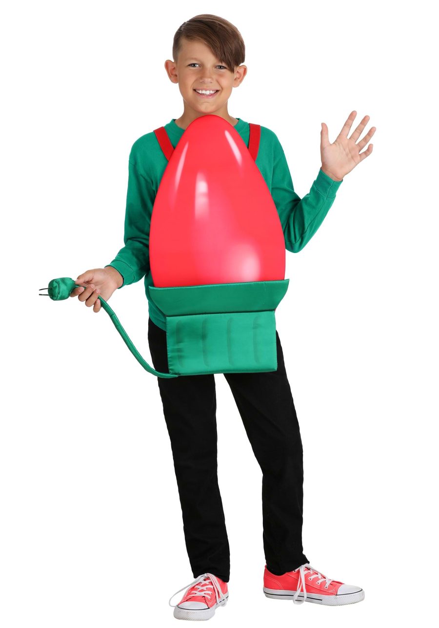 Christmas Light Bulb Kid's Costume