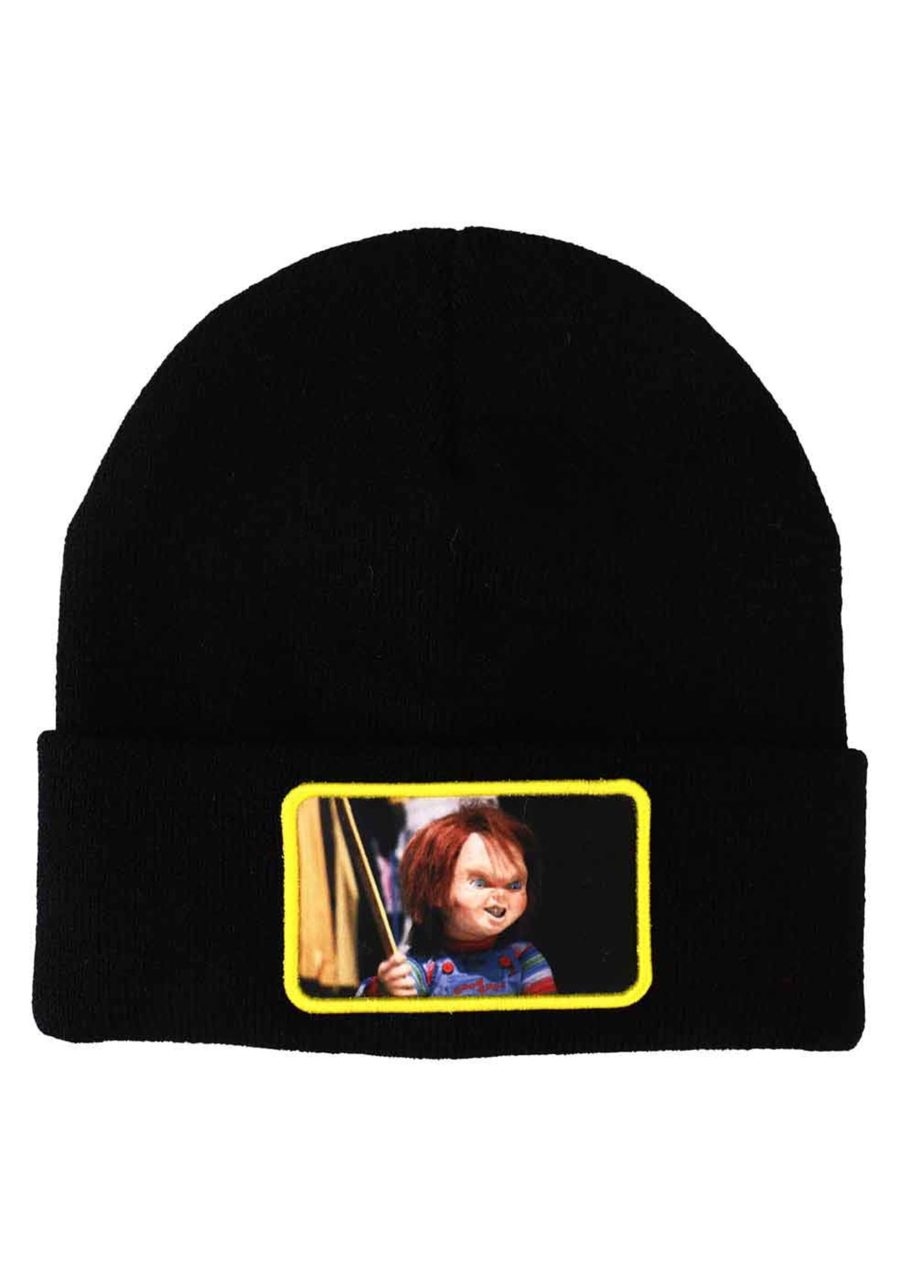 Chucky Child's Play 2 Sublimated Patch Cuff Beanie