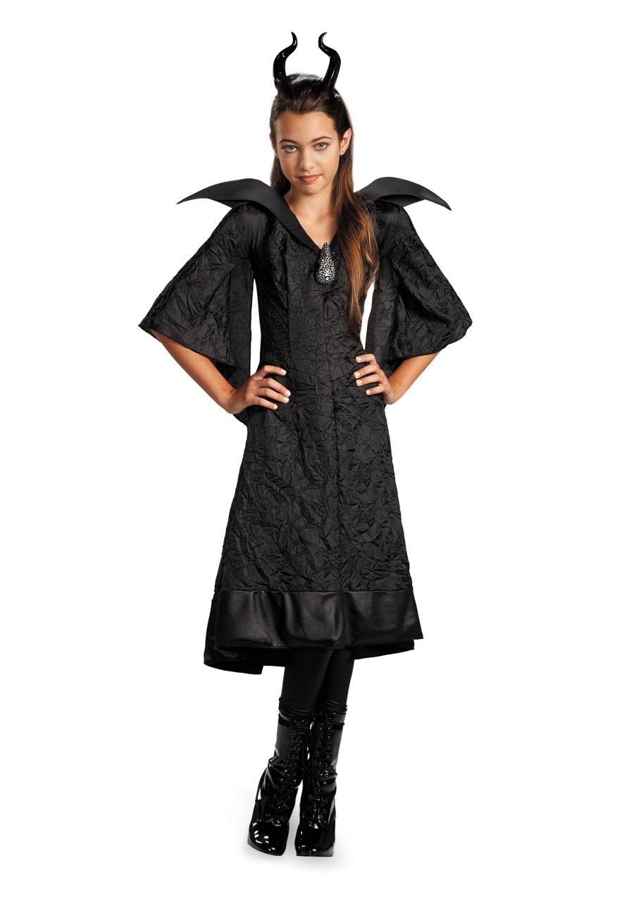 Classic Maleficent Christening Gown Costume for Girls