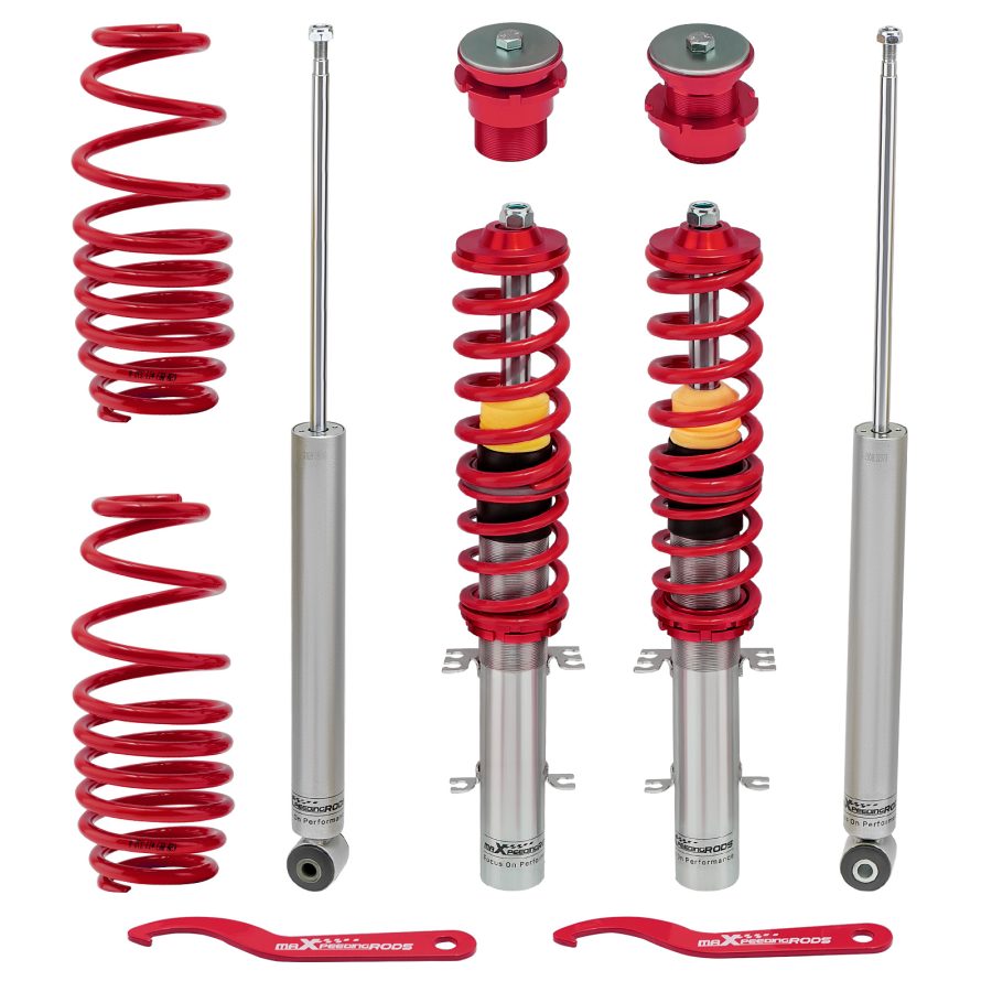 Coilovers Compatible for VW GOLF IV (1J1) Compatible for FWD 1998-2007 Lowering Kit compatible for VW GOLF IV (1J1) Compatible for FWD 1998-2007