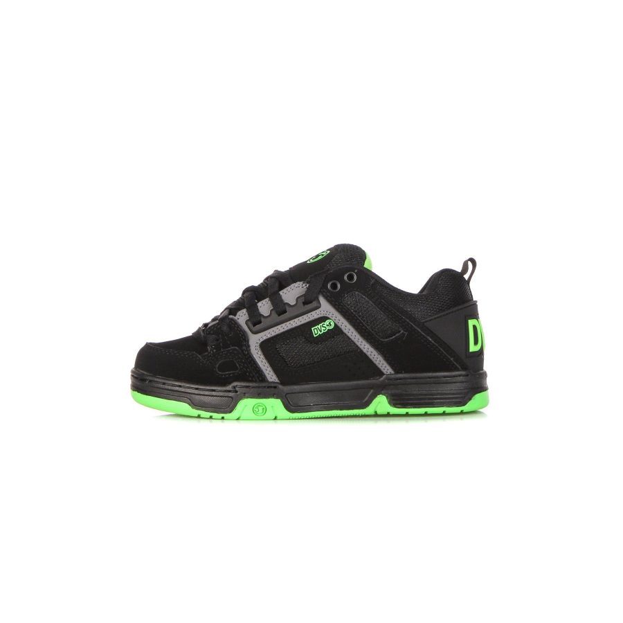 Comanche Men's Skate Shoes Black/charcoal/lime/nubuck