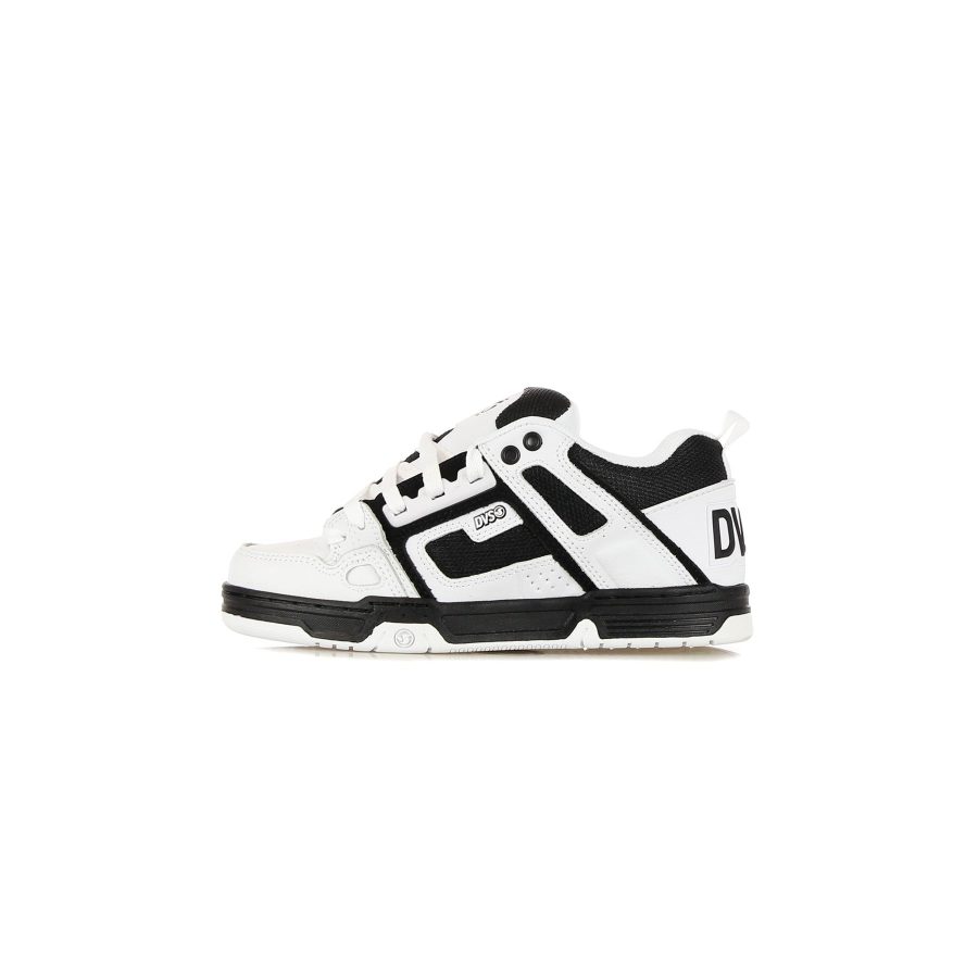 Comanche White/black/white Leather Men's Skate Shoes