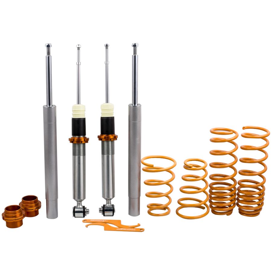 Compatible for BMW 5 Series E34 Sedan 01/88 - 12/95 Coilovers Kit Adjustable Lowering