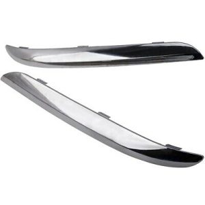 Compatible for CHRYSLER 300 2011-2014 FRONT BUMPER MOLDING CHROME TRIM LH and RH