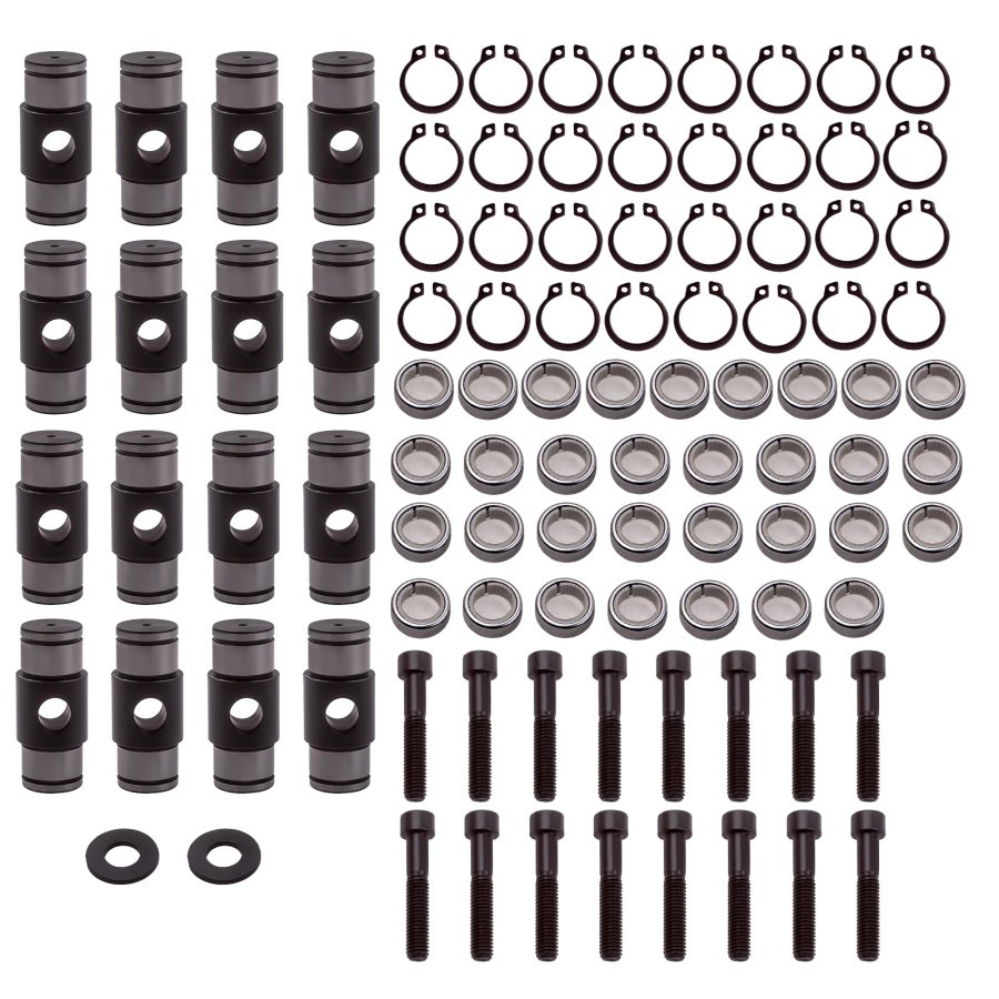 Compatible for Cadillac 4.8L 5.3L 5.7L 6.0L 6.2L Engine Rocker Arm Trunion Kit w/Big Clips