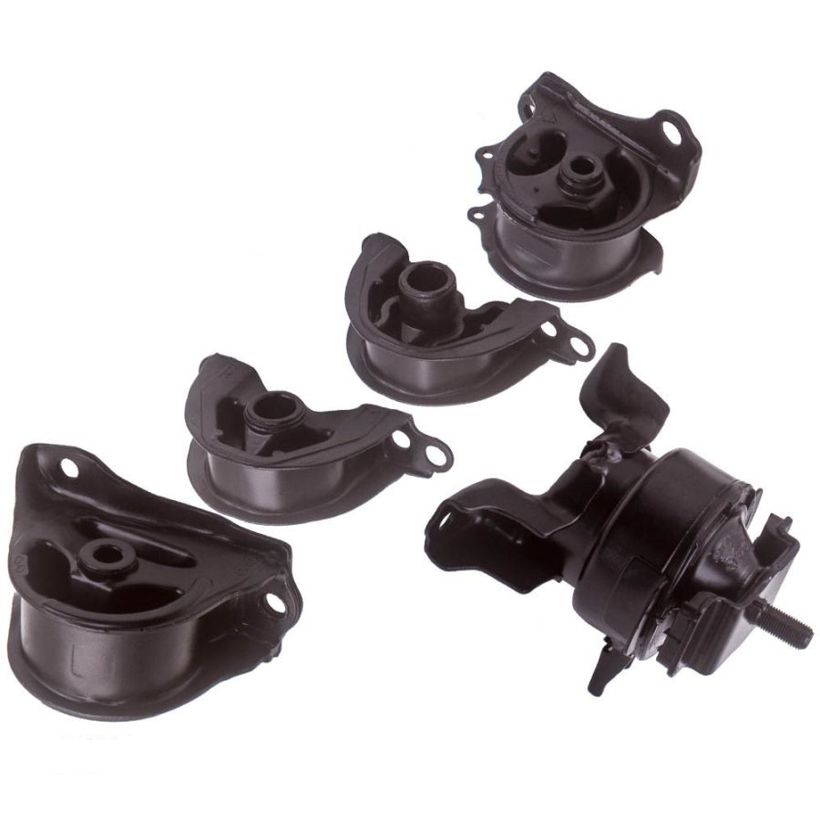 Compatible for Honda Civic 1.6L 1996-2000 A6520 Transmission Engine Motor Mount 5pcs Kit