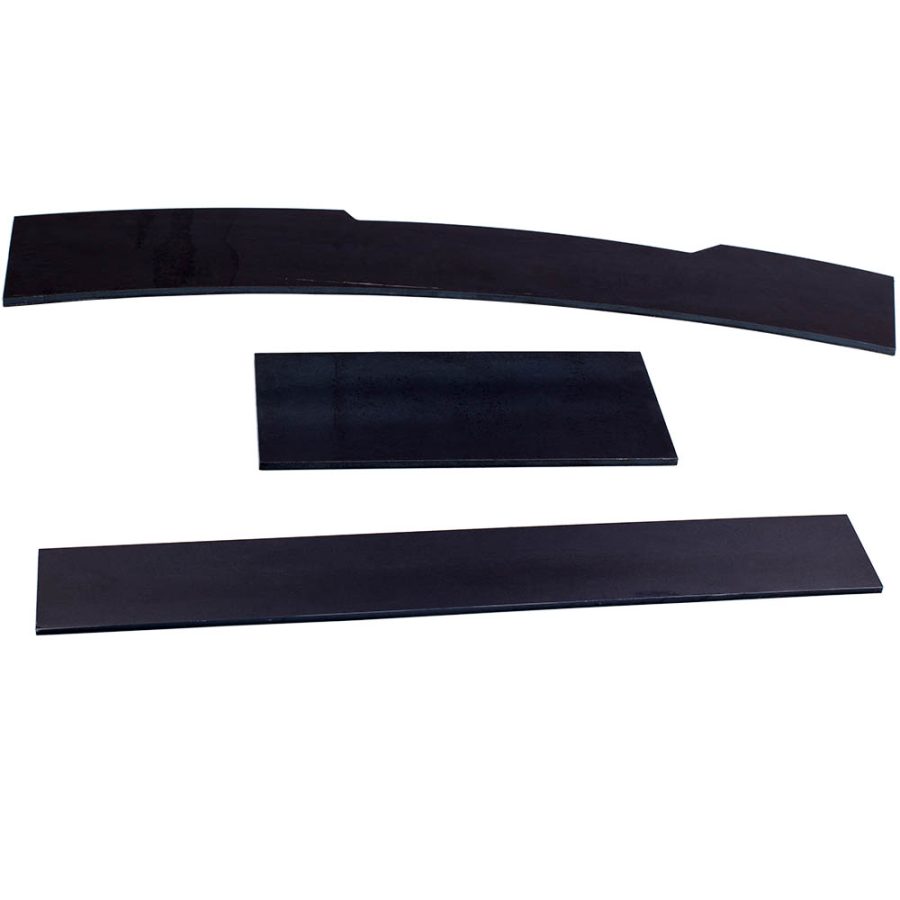 Compatible for Toyota 4 Runner 1996 2001 2002 Frame Rust Repair 3 Sides Panel Kit Set Black