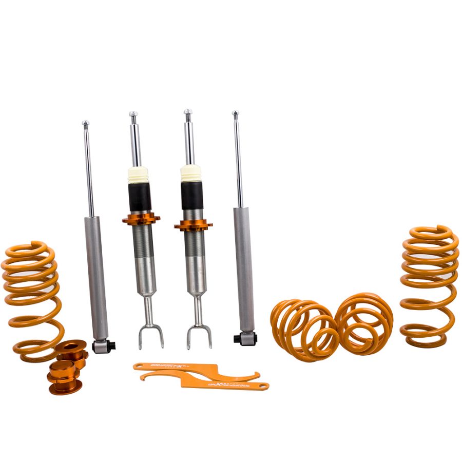 Compatible for Volkswagen Passat B5 (Typ 3B, 1996-2000)Coilovers Adjustable Lowering Suspension Coilovers Kit