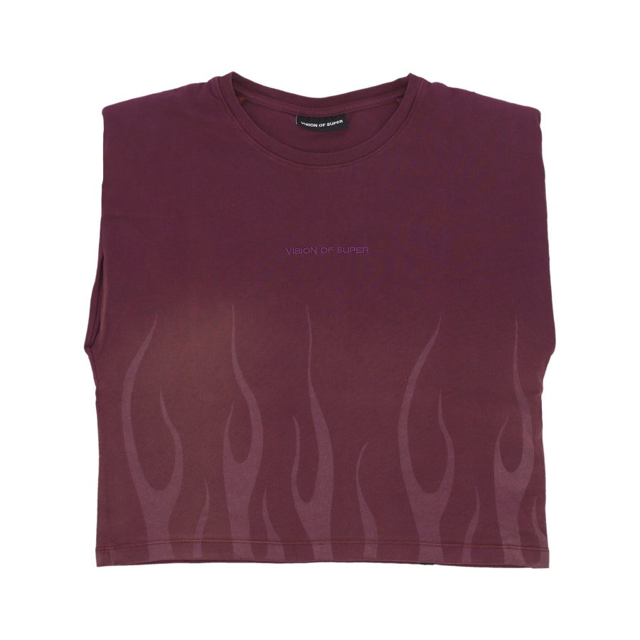 Corrosive Flames Tee Grape Women's T-Shirt