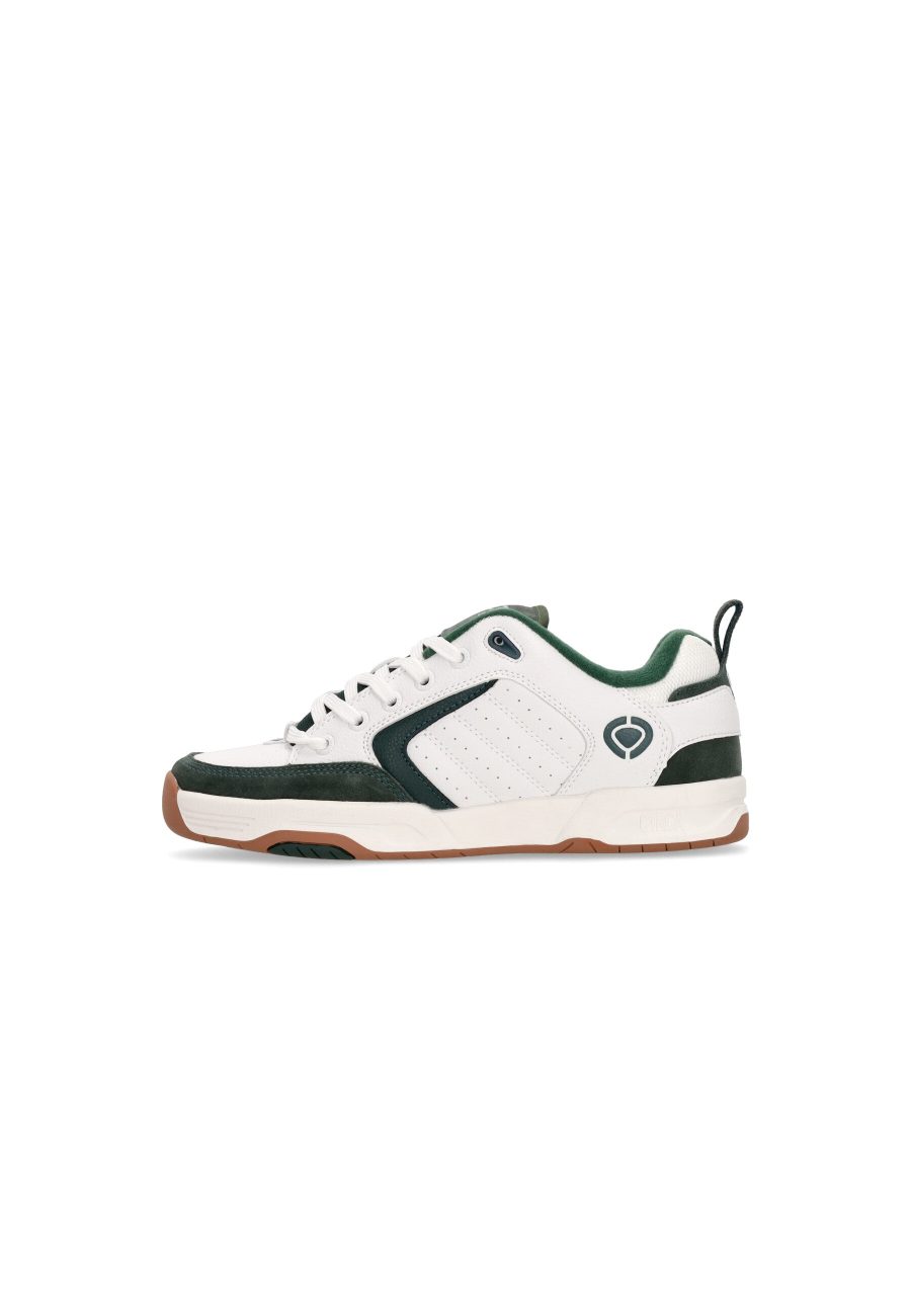 Cx 201 R White/gate Green Men's Skate Shoes