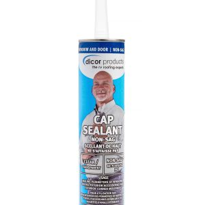 DICOR 351CSCL-1 HAPS-Free Cap Sealant - Clear for RV Window and Door Maintenance