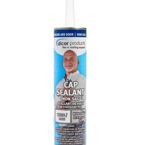 DICOR 351CSW-1 HAPS-Free Cap Sealant - White for RV Window and Door Maintenance