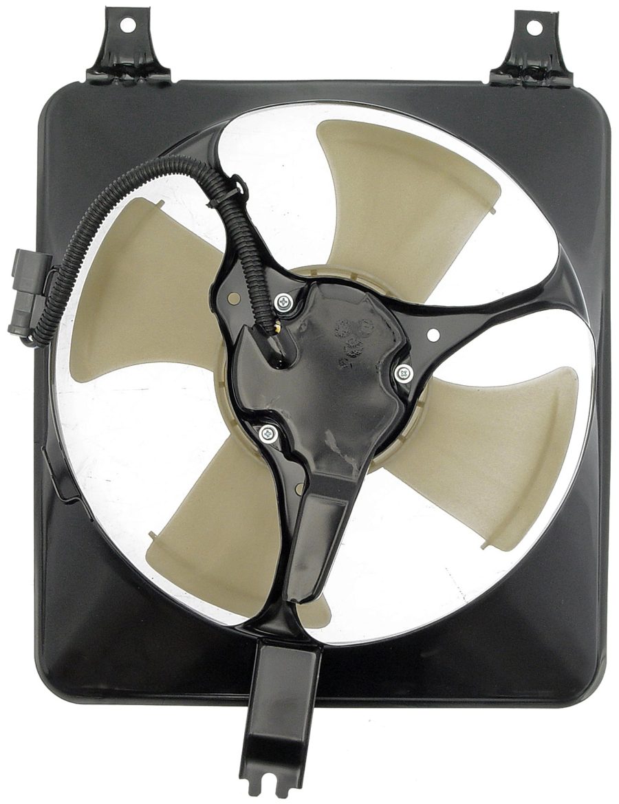 DORMAN 620-201 A/C Condenser Fan Assembly Compatible with Select Acura / Honda Models,Black