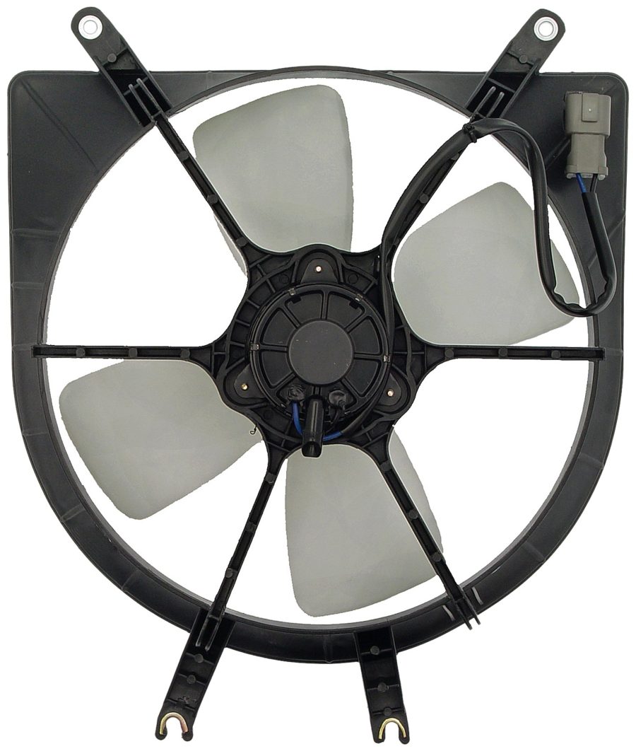 DORMAN 620-204 Engine Cooling Fan Assembly Compatible with Select Honda Models, Black