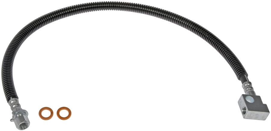 DORMAN H620590 Rear Center Brake Hydraulic Hose Compatible with Select Dodge/Ram Models, Black