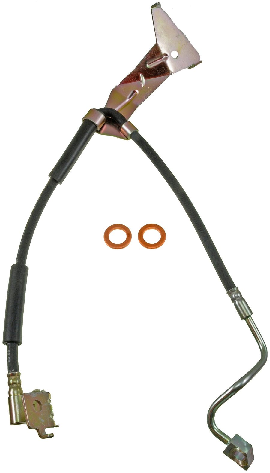 DORMAN H620626 Front Driver Side Brake Hydraulic Hose Compatible with Select Ford Models