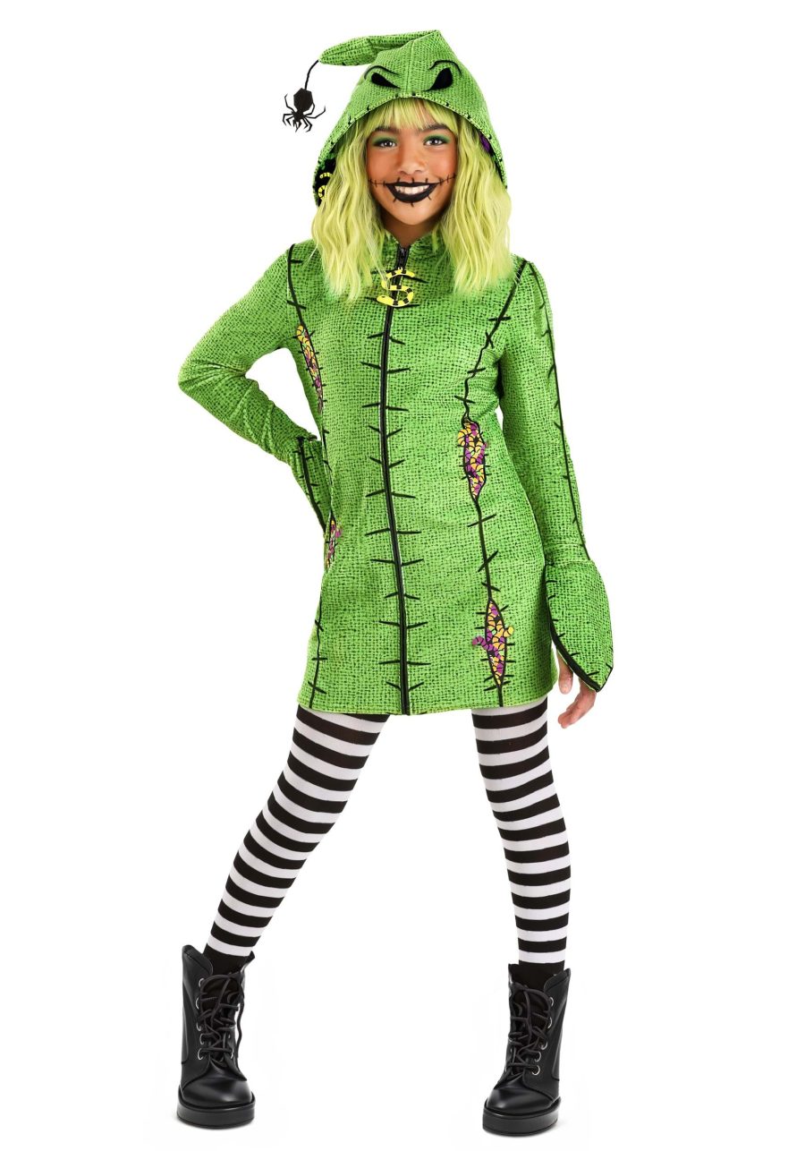 Deluxe Disney Oogie Boogie Girl's Hoodie Costume Dress