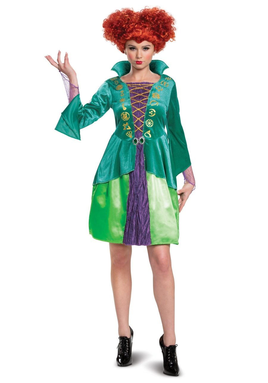 Disney Hocus Pocus Classic Wini Costume Dress for Women