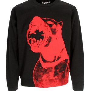 Dogo Breed Knitted Jumper X Club Dogo Black Men's Sweater