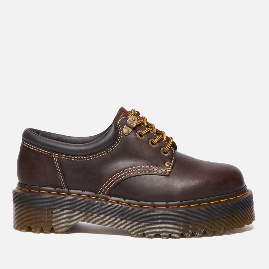 Dr. Martens 8053 Quad Leather 4-Eye Shoes - UK 3