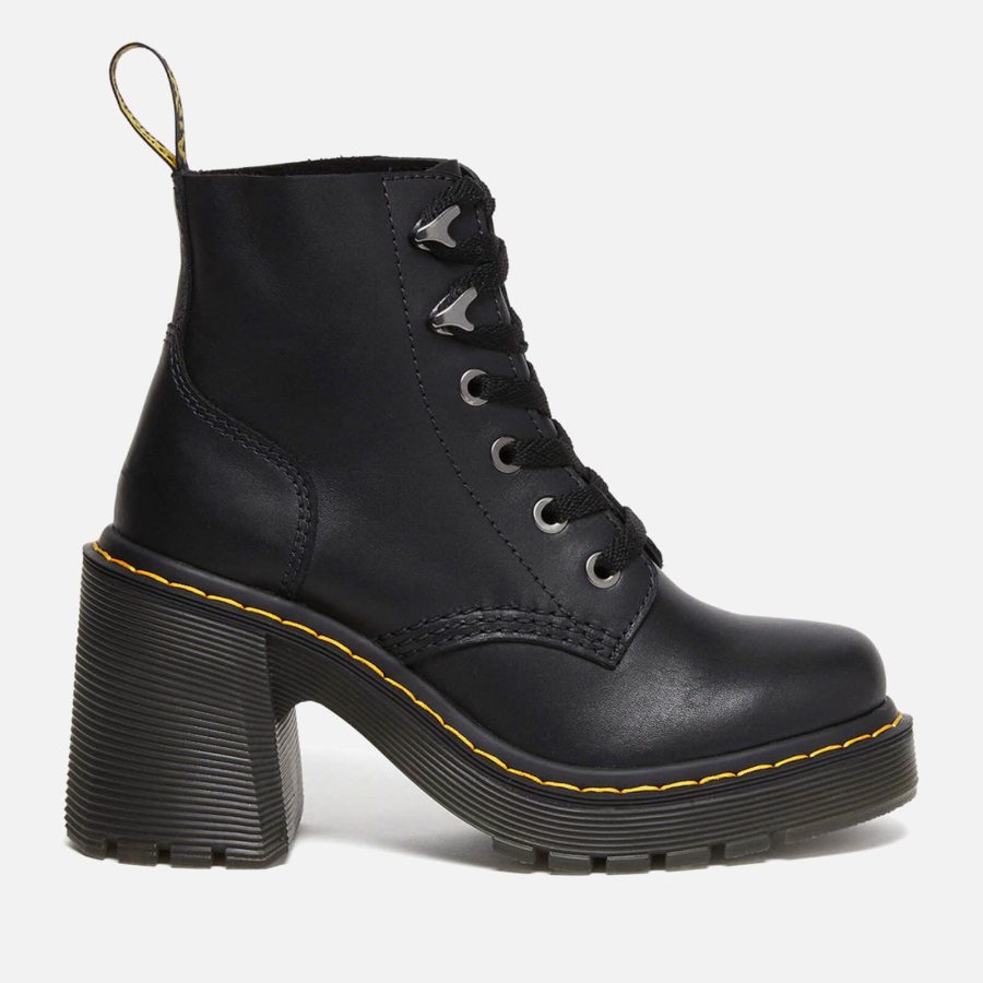 Dr. Martens Women's Jesy Leather Heeled Boots - UK 7